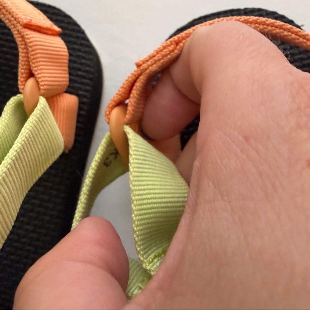 Teva Kids Sandals - Green and Purple - Picture 5 of 7